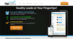 Desktop Screenshot of oppseekers.com